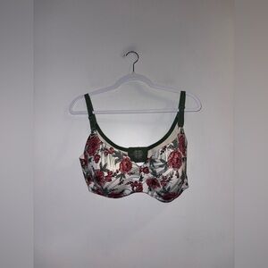 Sleekback | White Printed Bra